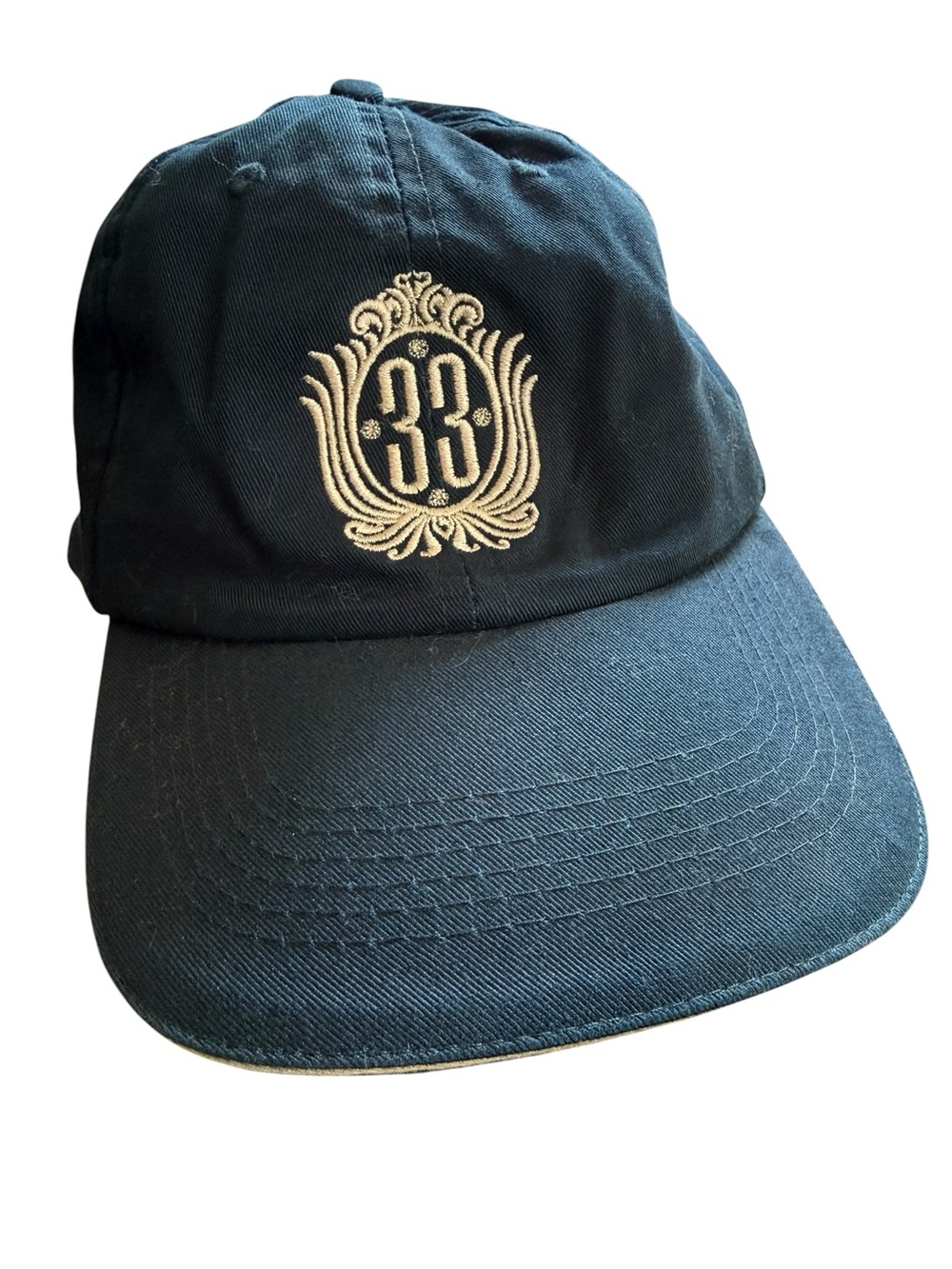 Disney Navy Blue Baseball Cap w/ Club ‘33' Crest RARE from Witch’s Estate Sale